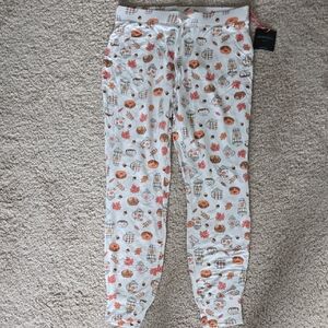 Cute Autumn Print Lounge Pants